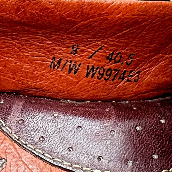 Born Women's Brown Leather Slip On Loafers Shoes Size 9 - Picture 5 of 9